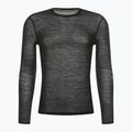 Vyriškas termoaktyvus džemperis Smartwool Intraknit Merino 200 Crew juoda/balta