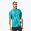 Oakley vyriški polo marškinėliai Contender Print blue FOA403162