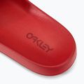 Oakley vyriškos B1B Slide 2.0 šlepetės raudonos FOF100424465 8
