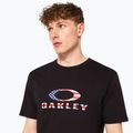 Vyriški marškinėliai Oakley O Bark 2.0 black/american flag 5