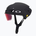 Oakley Aro7 Road matinis juodas/prizm kelių dviračių šalmas 3