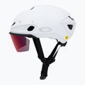 Oakley Aro7 Road matinis baltas/prizm kelių dviračių šalmas 3