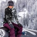 Moteriškas Volcom Costus HD pilkai juodas snieglenčių džemperis H4152205-BKB 3