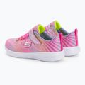 SKECHERS Go Run 600 Shimmer Speeder vaikiški treniruočių bateliai šviesiai rožinės/daugiafunkcinės spalvos 3