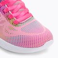 SKECHERS Go Run 600 Shimmer Speeder vaikiški treniruočių bateliai šviesiai rožinės/daugiafunkcinės spalvos 7