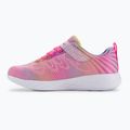 SKECHERS Go Run 600 Shimmer Speeder vaikiški treniruočių bateliai šviesiai rožinės/daugiafunkcinės spalvos 10