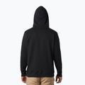 Vyriški Columbia logotipas Fleece Full Zip vilnoniai džemperiai juodi 1889164010 2