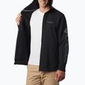 Vyriški Columbia logotipas Fleece Full Zip vilnoniai džemperiai juodi 1889164010 3