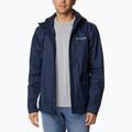 Vyriška striukė nuo lietaus Columbia Pouring Adventure collegiate navy 2