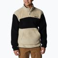 Columbia Rugged Ridge Sherpa 1/2 vyriškas vilnonis džemperis smėlio ir juodos spalvos 1952393
