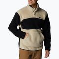 Columbia Rugged Ridge Sherpa 1/2 vyriškas vilnonis džemperis smėlio ir juodos spalvos 1952393 4