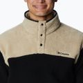 Columbia Rugged Ridge Sherpa 1/2 vyriškas vilnonis džemperis smėlio ir juodos spalvos 1952393 5
