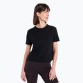 Moteriški žygio marškinėliai icebreaker Merino 150 Tech Lite III SS Crop Tee black 4