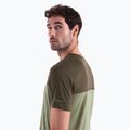 Vyriški žygio marškinėliai icebreaker Merino Cool-Lite Sphere III SS Tee Colour Block lichen/loden 4
