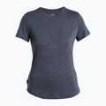 Moteriški žygio marškinėliai icebreaker Merino 125 Cool-Lite Sphere III SS Tee midnight navy heather 6
