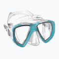 Paviršinio nardymo rinkinys Mares Combo Trygon aqua/white/clear 2