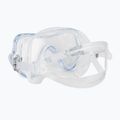 Mares Pure Vision skaidrios mėlynos spalvos nardymo kaukė 411217 4