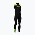 Vyriškas plaukimo kostiumas Zoggs OW Explorer LJ 3.2.2 mm black/lime