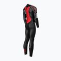 Vyriškos plaukimo putos Zoggs Ow Myboost Shell Fs 3.2 mm black/red 2