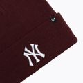 Žieminė kepurė 47 Brand MLB New York Yankees Haymaker dark maroon 3