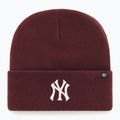 Žieminė kepurė 47 Brand MLB New York Yankees Haymaker dark maroon