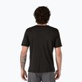 Vyriški marškinėliai Patagonia Cap Cool Merino Blend Graphic Shirt Heritage header/black 2