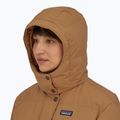 Moteriškas pūkinis paltas Patagonia Downdrift Parka nest brown 3