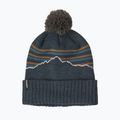 Žieminė kepurė Patagonia Powder Town Beanie fitz roy stripe knit/smolder blue