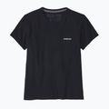 Moteriški marškinėliai Patagonia P-6 Logo Responsibili-Tee black 3