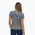 Moteriški Patagonia P-6 Logo Responsibili-Tee gravel heather trekking marškinėliai 2