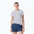 Moteriški žygio marškinėliai Patagonia P-6 Logo Responsibili-Tee white