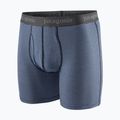 Vyriškos trumpikės Patagonia Essential Boxer Briefs 6" fathom stripe/new navy