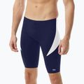 Vyrų plaukimo šortai TYR Durafast Elite Curve Splice Hexa Jammer navy/white