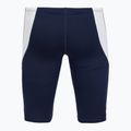 Vyrų plaukimo šortai TYR Durafast Elite Curve Splice Hexa Jammer navy/white 2