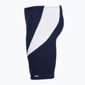 Vyrų plaukimo šortai TYR Durafast Elite Curve Splice Hexa Jammer navy/white 4
