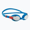 Vaikiški plaukimo akiniai TYR Swimple Metallized silver/blue