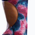 TYR Starhex Cutoutfit moteriškas vientisas maudymosi kostiumėlis raudonas/daugiafunkcis 9