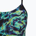 Moteriškas vientisas maudymosi kostiumėlis TYR Durafast Elite Energia Cutoutfit green 3