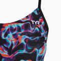 Moteriškas vientisas maudymosi kostiumėlis TYR Durafast Elite Energia Cutoutfit multicolor 3