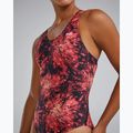 Moteriškas vientisas maudymosi kostiumėlis TYR Durafast Elite Radiant Flare Maxfit red 5