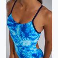 Moteriškas vientisas maudymosi kostiumėlis TYR Durafast Elite Azultec Cutoutfit ocean blue 5