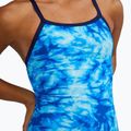 Moteriškas vientisas plaukimo kostiumas TYR Durafast Elite Azultec Diamondfit ocean blue 4