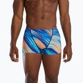 Vyriškos plaukimo trumpikės TYR Durafast Elite Riptidal Square Leg teal/orange