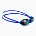 Moteriški plaukimo akiniai TYR Blackops 140 Ev Racing Mirrored royal/light blue