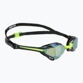 "TYR Tracer-X Elite Racing" veidrodiniai juodi/alyvos spalvos plaukimo akiniai