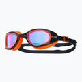 Plaukimo akiniai TYR Special Ops 2.0 Mirrored black / blue / orange