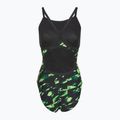 Moteriškas vientisas plaukimo kostiumėlis TYR Durafast Elite Triadic Diamondfit green 2