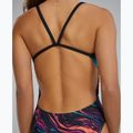 Moteriškas vientisas maudymosi kostiumėlis Tyr Durafast Elite Magmata Cutoutfit gold/multi/rainbow 6