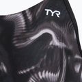 Moteriškas vientisas plaukimo kostiumėlis TYR Durafast Elite Waveform Cutoutfit titanium 3