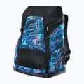Plaukimo kuprinė TYR Alliance Printed 45 l blue/pink marmais